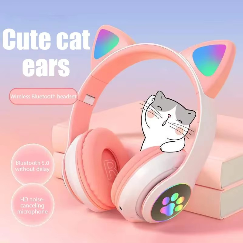 JST-28 Wireless Headphones Cat - đánh giá và giá Anc Wireless Over Ear Headphones