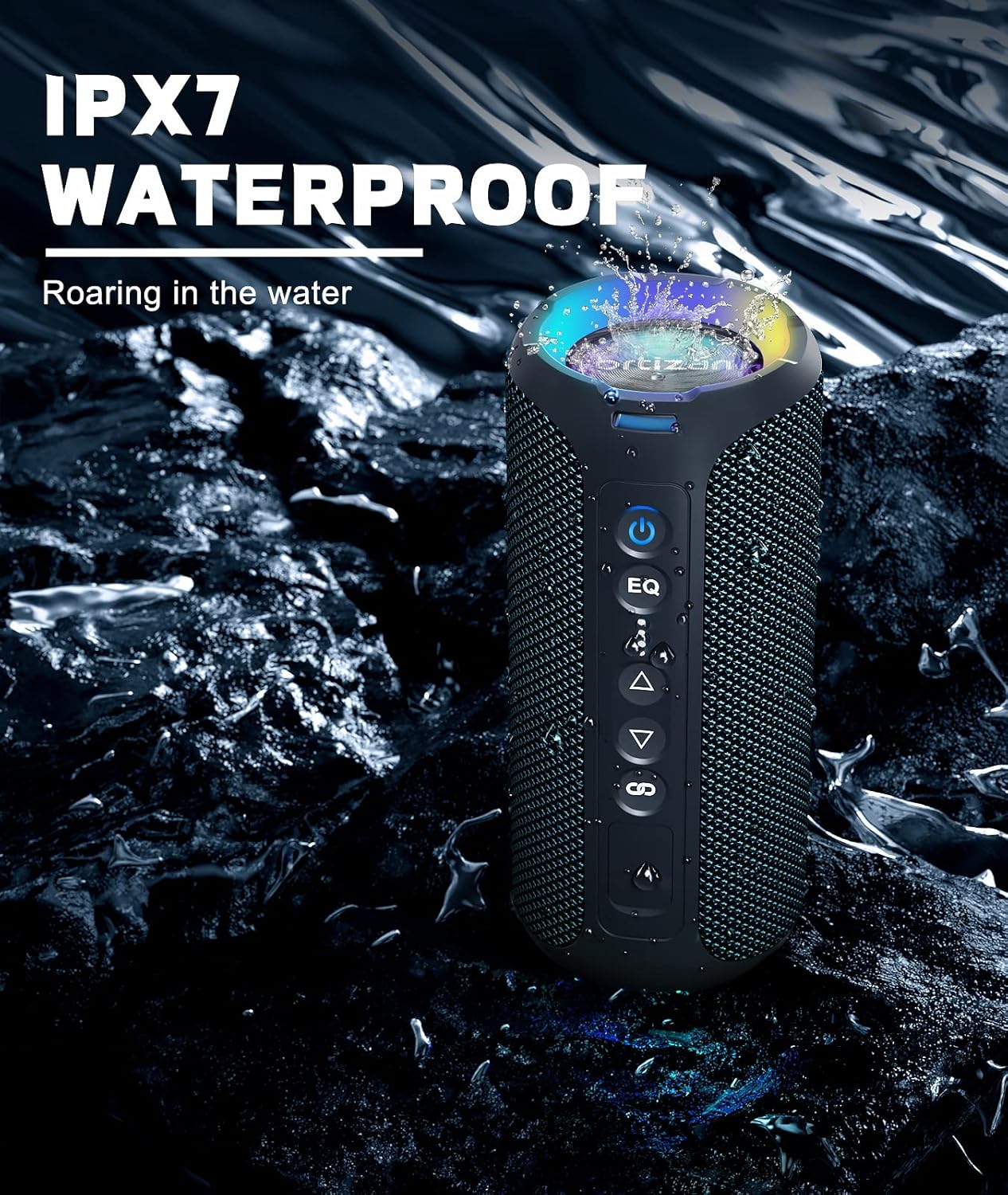 Ortizan Bluetooth Speakers 40W - đánh giá và giá Portable Bluetooth Speaker Waterproof Ipx7