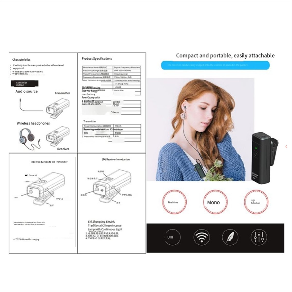 ONGE Wireless Earphone Monitor - đánh giá và giá In Ear Monitors For Singers