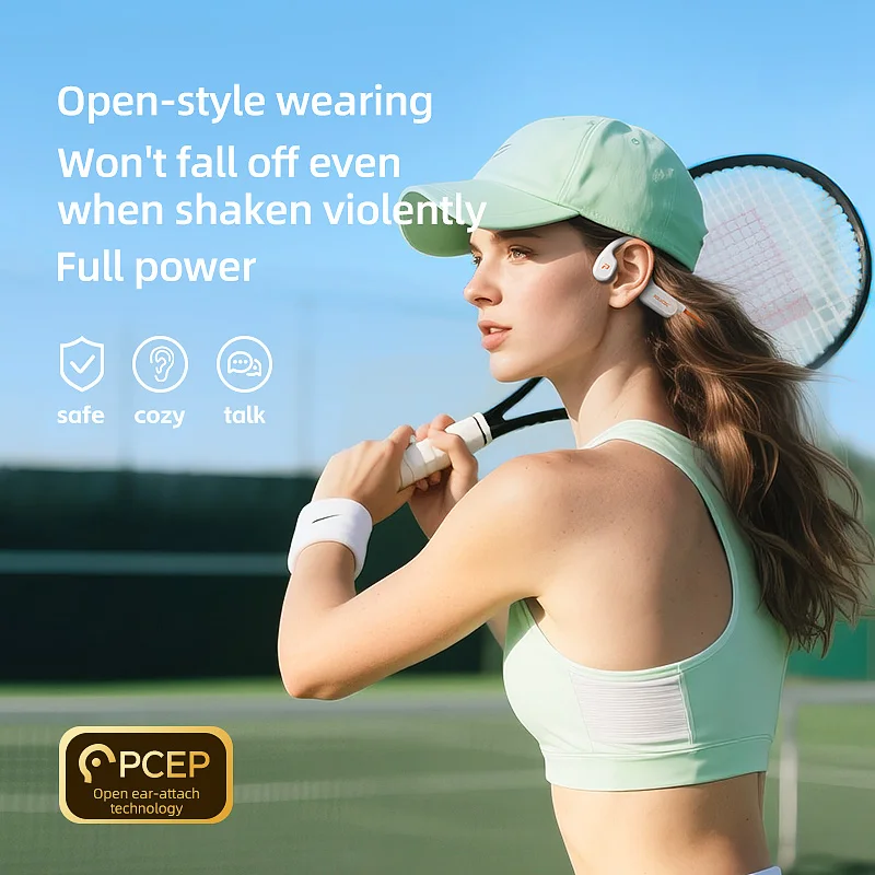 POLVCDG X9 Bone Conduction Ear - đánh giá và giá Type C Wired Earphones With Mic