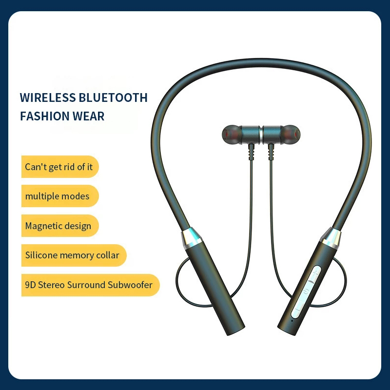 Fone Bluetooth 5.0 Neckband Ea - đánh giá và giá Magnetic Neckband Sports Earphones