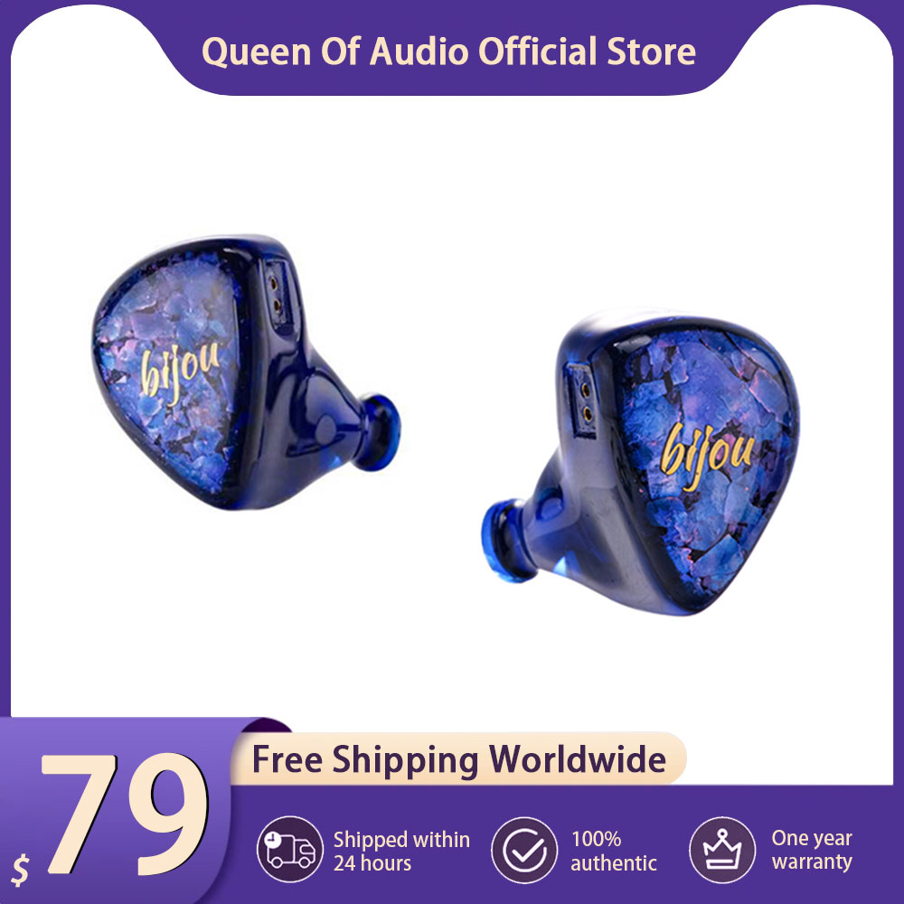 New QoA Bijou Headphone 1DD+1B - đánh giá và giá Planar Magnetic Iem Earphones