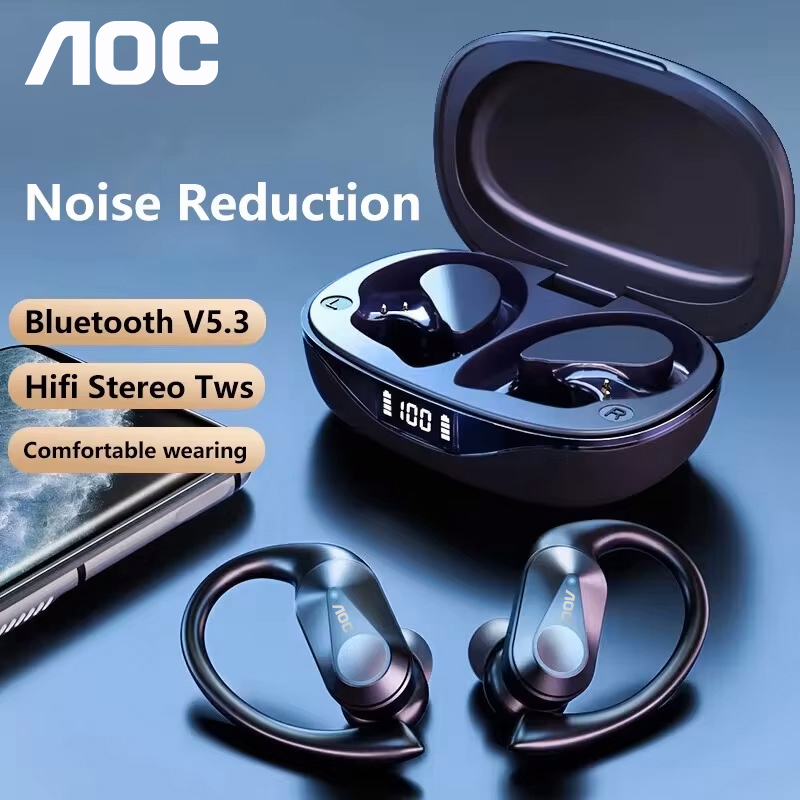 Choice AOC Sports Headset Wire - đánh giá và giá Type C Wired Earphones With Mic