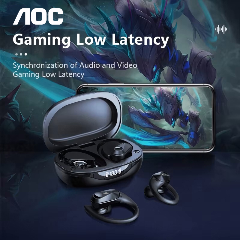 Choice AOC Sports Headset Wire - đánh giá và giá Type C Wired Earphones With Mic