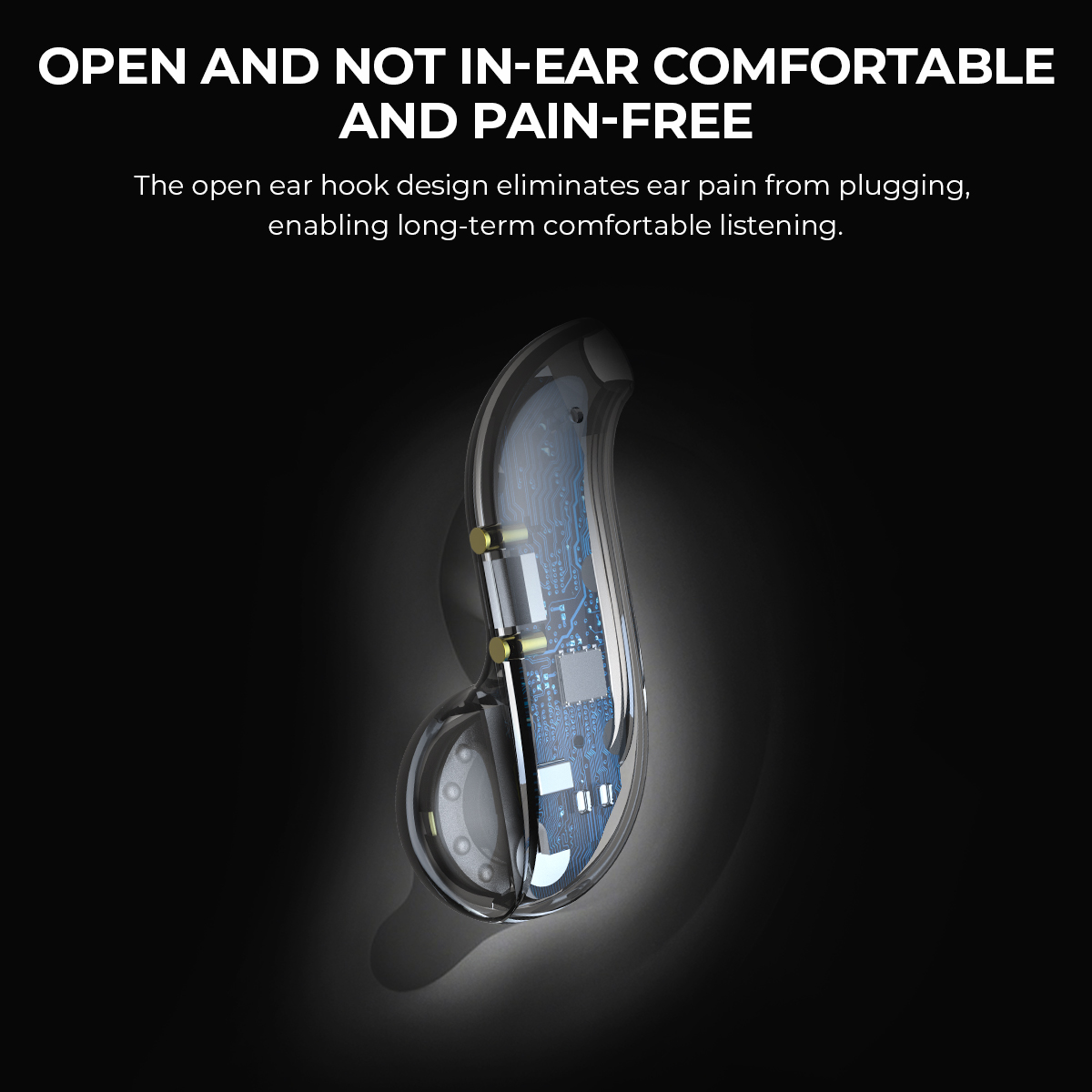 Open-ear Bluetooth Headphones  - đánh giá và giá Open Ear Air Conduction Headphones