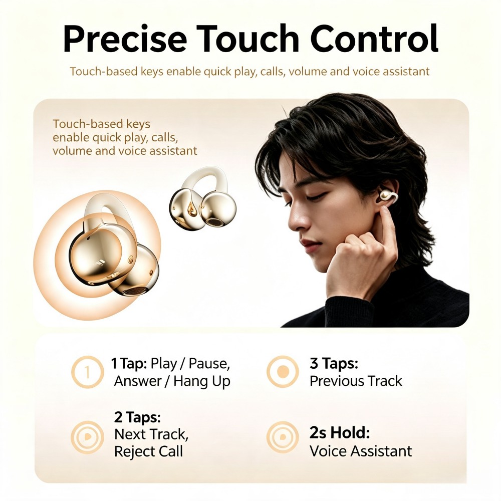 KEBIDUMEI Bluetooth 6.0 Earpho - đánh giá và giá Open Ear Air Conduction Headphones