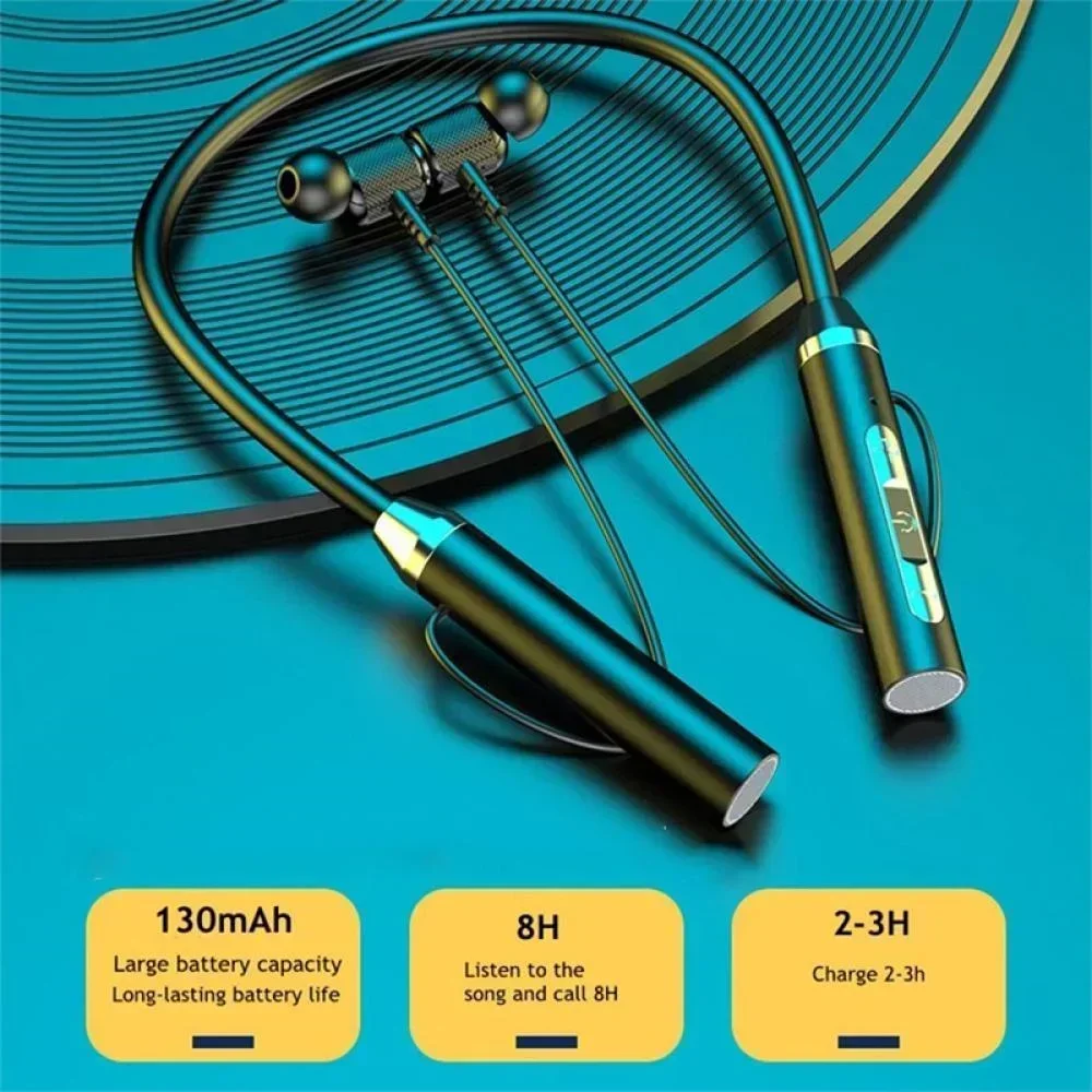 Wireless Headphones Bluetooth  - đánh giá và giá Magnetic Neckband Sports Earphones