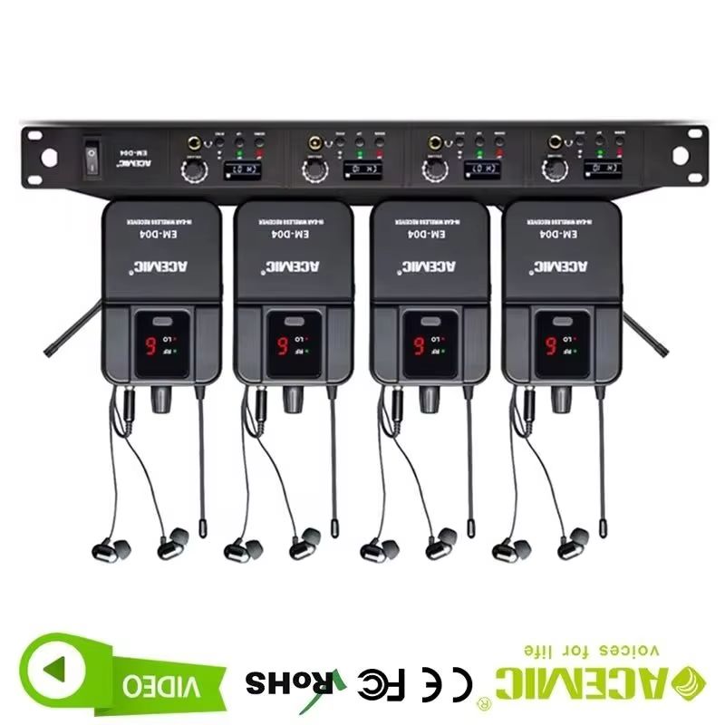4 Channel Wireless In-Ear Moni - đánh giá và giá In Ear Monitors For Singers