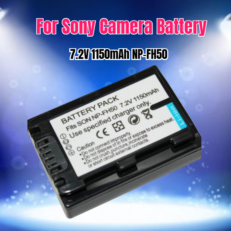 7.2V 1150mAh NP-FH50 Camera Ba - đánh giá và giá Drones