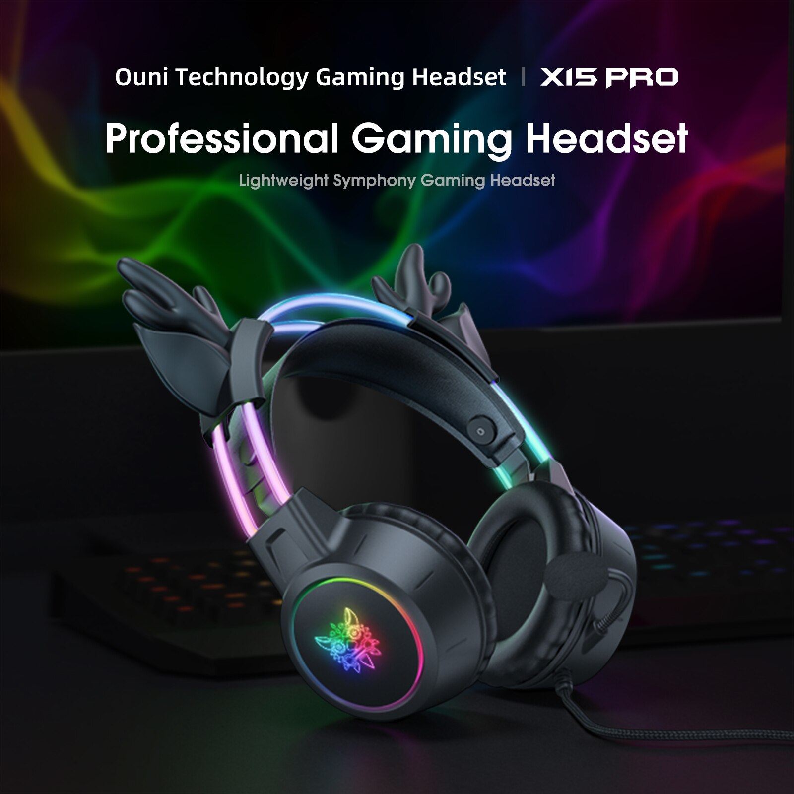 ONIKUMA Gaming Headset for 202 - đánh giá và giá Gaming Headset With Mic Rgb