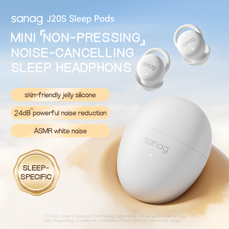 Sanag J20 Wireless Earphones S - đánh giá và giá Sleep Mask Headphones Bluetooth